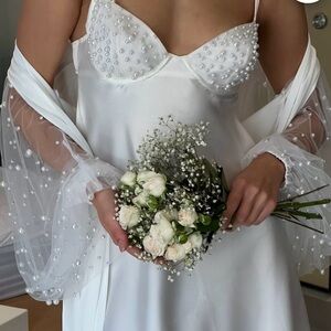 Wedding Bridal Slip Dress - The RobeUA